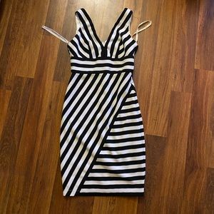 Striped Midi Dress